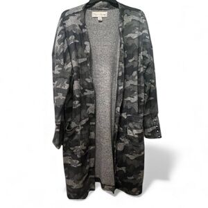 French Laundry Camo Cardigan